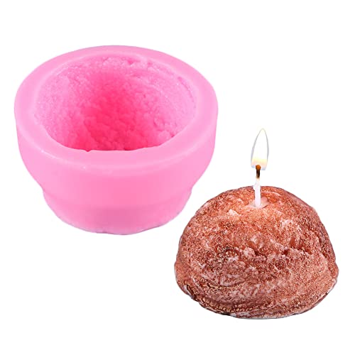 Formen Fondant Kuchen Dekorieren Stück Halbe Kugel Eiscreme Käseherstellung Kerze Fondant Schokolade Dekoration Silikonform von AMLOH