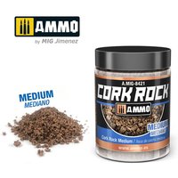 CREATE CORK Cork Rock Medium (Jar 100mL) von AMMO by MIG Jimenez