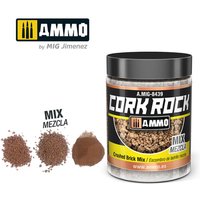 CREATE CORK Crushed Brick Mix (Jar 100mL) von AMMO by MIG Jimenez