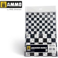 Checkered Marble. Sheet of Marble - 2 pcs. von AMMO by MIG Jimenez