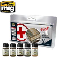 FIRST AID Basic Pigments von AMMO by MIG Jimenez