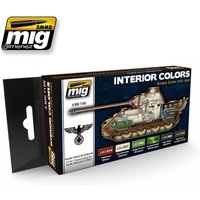 Interior Colors: German Tanks 1939-1945 von AMMO by MIG Jimenez