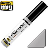 OILBRUSHER Medium Grey von AMMO by MIG Jimenez