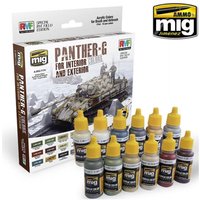 Panther-G Colors for Interior and Exterior (Special RYEFIELD Edition) von AMMO by MIG Jimenez