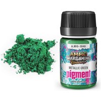 Pigment Metallic Green von AMMO by MIG Jimenez