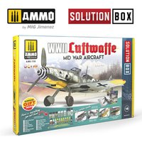 SOLUTION BOX 18 - WWII Luftwaffe Mid War Aircraft von AMMO by MIG Jimenez