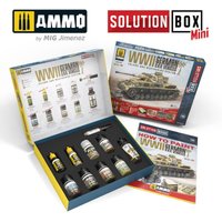 SOLUTION BOX MINI 19 - WWII German D.A.K. Vehicles von AMMO by MIG Jimenez