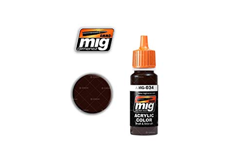 Mig Jimenez A.MIG-0034 Ammo Rust Tracks Acrylfarbe, 17 ml, Mehrfarbig von Mig Jimenez