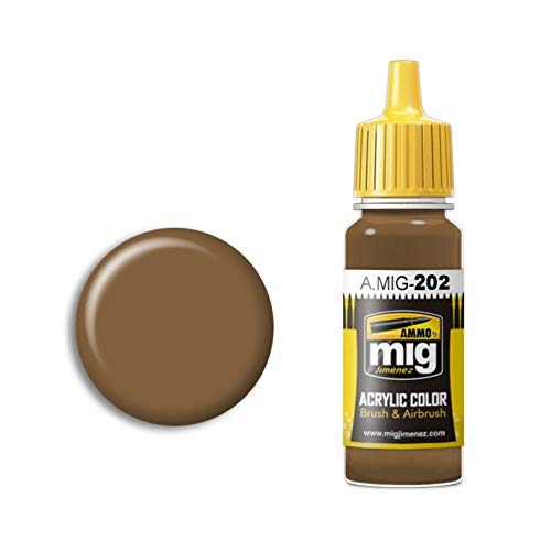 Ammo MIG-0202 Fs 30219 Hellbraune Acrylfarben, 17 ml, Mehrfarbig von Mig Jimenez