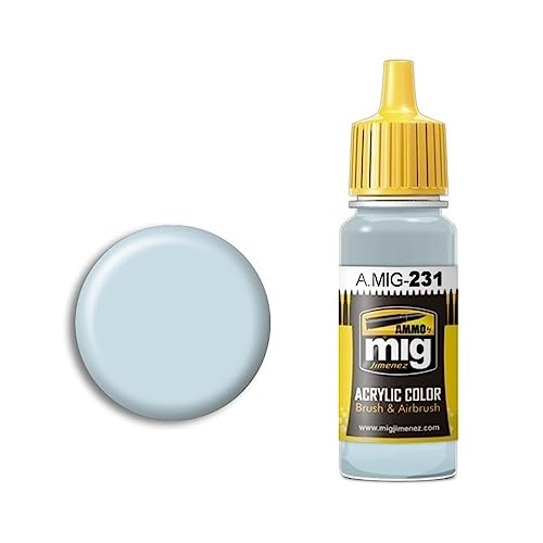 AMMO A.MIG-0231 Rlm 65 Hellblau Acrylfarben (17 ml), Mehrfarbig von Mig Jimenez