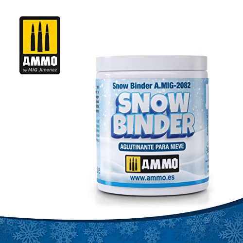 Ammo Mig AMIG2082 Snow Binder (100 ml) von AMMO