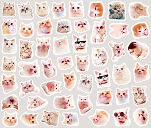 AMOYER 100pcs / Pack Washi Aufkleber Kawaii Katze Dekorative Sticker Scrapbooking DIY Tagebuch Kawaii Briefpapier Nette Aufkleber von AMOYER