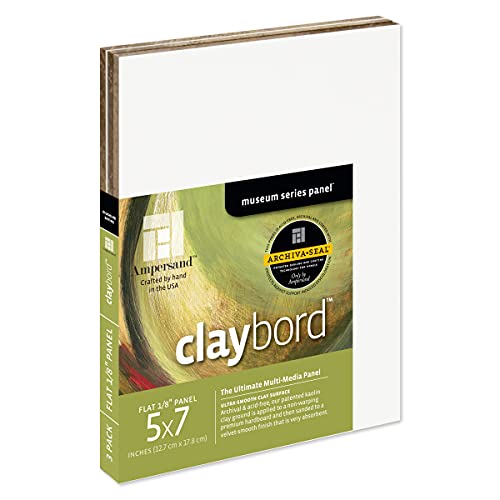 Ampersand Claybord 5 in. x 7 von AMPERSAND ART SUPPLY