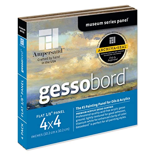 Ampersand Gessobord 1/8 Inch 4X4 Pk/4 von AMPERSAND ART SUPPLY