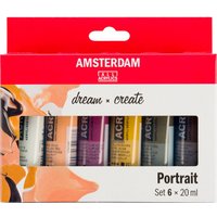 Talens AMSTERDAM Acrylfarben-Set "Portrait" von AMSTERDAM