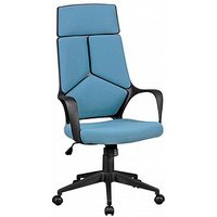 AMSTYLE Bürostuhl, SPM1.331 Stoff blau, Gestell schwarz von AMSTYLE