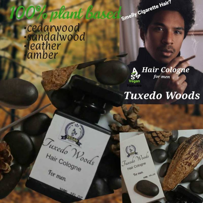 Männer Haar Köln | Tuxedo Woods Von Ams Vegan Haircare von AMSVeganHaircare