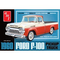 1960 Ford F-100 Pickup w/Trailer von AMT/MPC