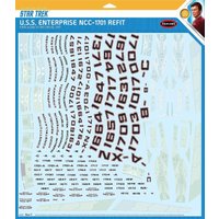 Star Trek U.S.S. Enterprise NCC-1701 Refit Aztec - Decals von AMT/MPC