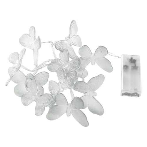 AMZLORD 3 m 20 LED Schmetterlings-Lichterkette, kreative Schmetterlings-Nachtlampe, dekorative Schmetterlings-Lichter for Zuhause, Schlafzimmer, Dekoration von AMZLORD