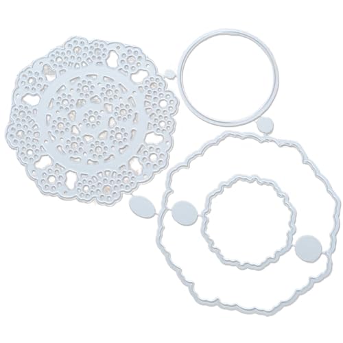 AMZLORD Metall-Stanzformen, Rahmen-Stanzformen, Schnittschablonen, Prägevorlage for DIY-Kardieren, Basteln, Scrapbooking von AMZLORD