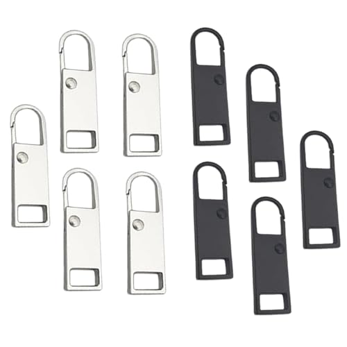 ANBOO 10Pcs Ersatz reissverschluss zipper,Reißverschluss Zipper,Reissverschluss schieber,Reißverschluss Reparatur Ersatz,Reißverschlüsse Universale Zipper,für Koffer,Mantel,Geldbörse,Kleider,Jeans von ANBOO