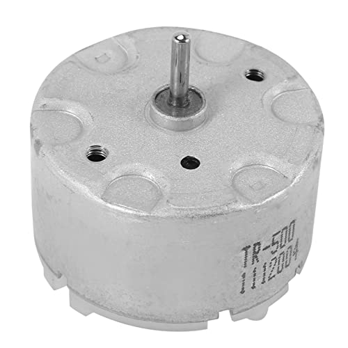 RF-500 TB-12560 DC1.5-12V 2700 MIN Leerlaufdrehzahl 32mm Durchmesser DC Motor Silber von ANBP