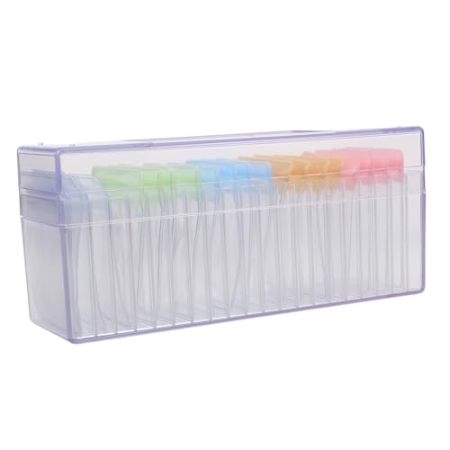 ANDRESLAD 1 Set-box Schmuckschatulle Mit Versiegeltem Beutel Reise-schmuckhalter Organisator Für Ohrringhalter Halskettenhalter Für Damen Ohrring-boxen Halskette Anzeige Schmuck Tabletts Pvc von ANDRESLAD