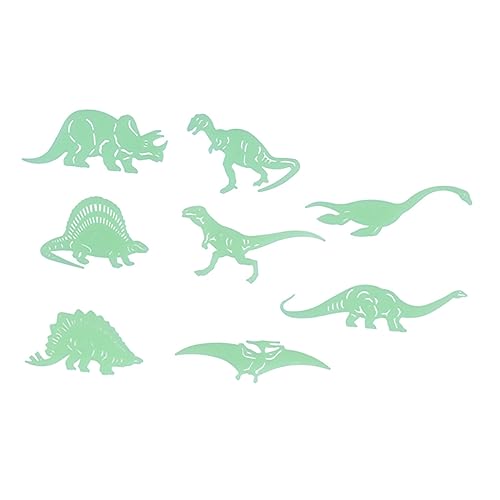 ANDRESLAD 4 Satz Leuchtender Aufkleber wall stickers for room wandsticker fürs kinderzimmer dino sticker abnehmbare Wandaufkleber selbstklebender fluoreszierender Aufkleber Green von ANDRESLAD