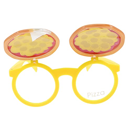 ANDRESLAD Pizzagläser faschingsbrille karnevalsbrille partyglasses Bühnenbrille Spaßbrille für Party lustige Sonnenbrille schnapsgläser interessantes Brillenrequisit Partybrille Abs von ANDRESLAD