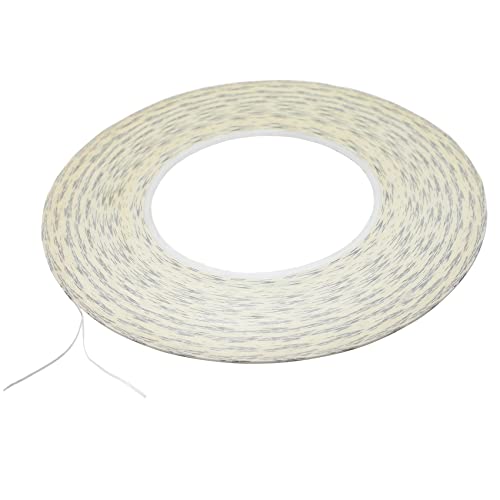 ANDSHUAI 1mm Doppelseitiges Klebeband,Stark klebend Tape,Doppelseitig band extra stark,Doppelseitige Klebebänder,für Smartphone,Tablet Reparatur,Metalle,Kunststoff,DIY,Stark klebend,1 Rolle 50m von ANDSHUAI