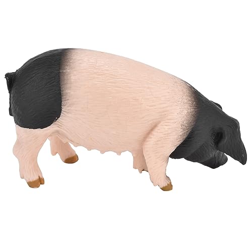 Bauernhof-Schwein-Modell, Mini-Schwein-Modell für Partyzubehör für Kuchendekorationen für Geburtstags- und Weihnachtsgeschenke (127–1138 Schwäbisch-Hallsau) von ANGGREK
