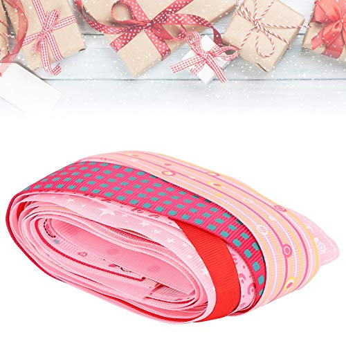 Geschenkband, Geschenkpapierband Weihnachtsband, für DIY Dekoration Party Hochzeit (Rosa Serie) von ANGGREK