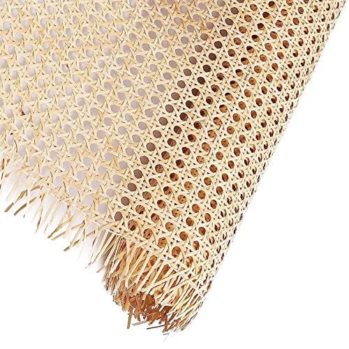 ANGUOEY Natürliches Rattan-Gurtband for Caning-Projekte | Gewebtes Mesh Cane – Cane Webbing Sheet – Natürliche Rattan Cane Webbing Rolle (Size : 80cmx100cm(32inx40in)) von ANGUOEY