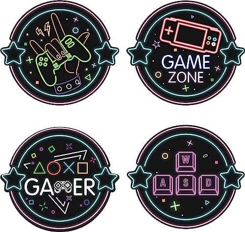 ANHUIB Gaming Wandaufkleber,Wandsticker Gamer Jungen,Wandtattoo Game Zone,Gaming Wandtattoo Jugendzimmer Deko,Gamer Wandtattoo Kinderzimmer Junge Teenager Schlafzimmer Spielzimmer Deko,Gamer Geschenk von ANHUIB