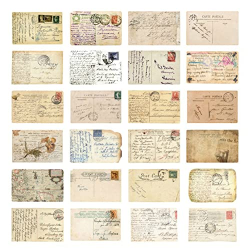 ANKCASE Postkarte Geburtstag 30pcs / Box Retro Erinnerungen der Wiederherstellung Postkarte Vintage-Art kreativer Briefpapier-Schreiben Gruß-Geschenk-Postkarten Postkarte Weihnachten von ANKCASE