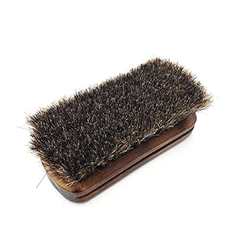 ANKCASE Schuhbürste Schleifpferd Hair Shoes Cleaner Pinsel Polierwerkzeuge Anhang Black Care Filzstiefel Creme Haushalt Helfer Neue Artikel Schuhbürste Rosshaar von ANKCASE