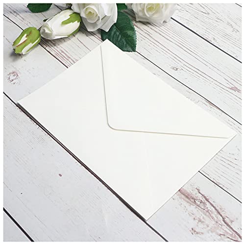 Postkarte Geburtstag 25x Papierumschläge schimmern graue Perllegierende Glitzerumschläge for DIY. Postkarte / Karte Hochzeits-Einladungsgeschenk-Verpackungsumschlag Postkarte Weihnachten(Ivory matte,1 von ANKCASE