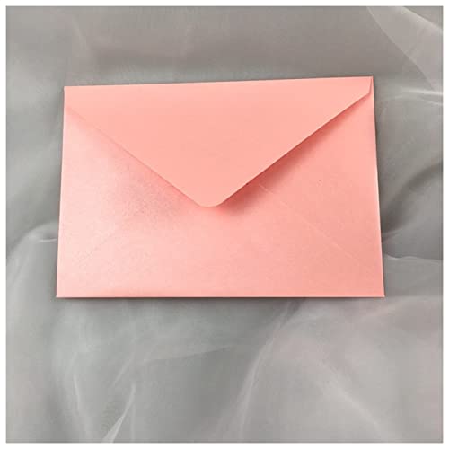 Postkarte Geburtstag 25x Papierumschläge schimmern graue Perllegierende Glitzerumschläge for DIY. Postkarte / Karte Hochzeits-Einladungsgeschenk-Verpackungsumschlag Postkarte Weihnachten(Pink pearl,13 von ANKCASE