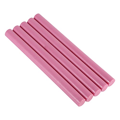 ANKROYU 10 Farben 5 Stück Wachssiegelstäbchen, buntes Siegelwachs, Siegelstempel-Wachsstäbchen, Siegelwachsstäbchen für Stempel-Manuskript-Buchstaben (Pink) von ANKROYU