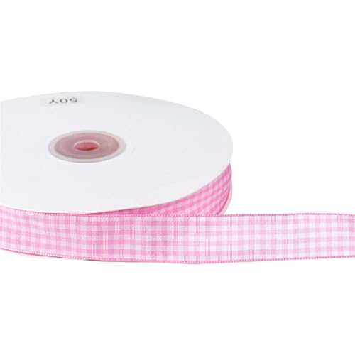 Geschenkbänder Bastelband Gingham Ribbon Dekorative Band Für Handwerksumschläge Party Dekoration von ANMITI