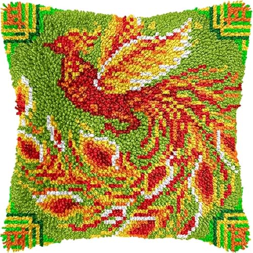 ANSIWEIGO Kissenbezugsset mit Tiermotiven, quadratische Kissenbezüge mit Reißverschluss, handwaschbar, gewebtes Polyesterdekor für Wohnzimmer und Schlafzimmer, 43 x 43 cm von ANSIWEIGO