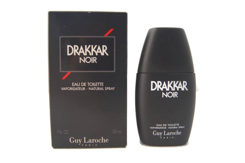 Drakkar Noir - Guy Laroche Paris Eau De Toilette 30 Ml Vintage Sehr Seltenes Natürliches Spray Made in France von ANTIGOs