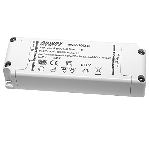 Anway LED driver AW06-700Z42 42W 700mA 48-60V von ANWAY