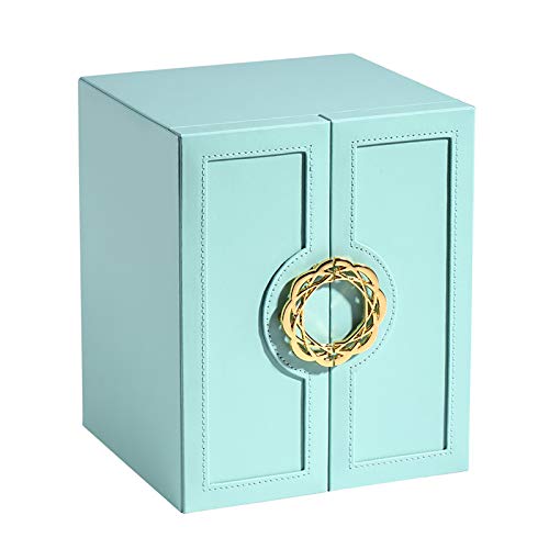 AOSIFIEL Schmuckkästchen Damen Schmuckaufbewahrung Mädchen Schmuckschatulle Groß Schmuckbox 5 Schubladen Schmuckkoffer Schmuckdose Schmuckkiste für Ohrringe，Ringe, Ketten Jewelry Box Jewelry Organizer von AOSIFIEL