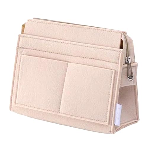 Reißverschluss-Stil Filz-Innen tasche für Aufbewahrung und Organisation, Filz tasche für mittlere Tasche, Filz-Make-up-Tasche von AOYEAH