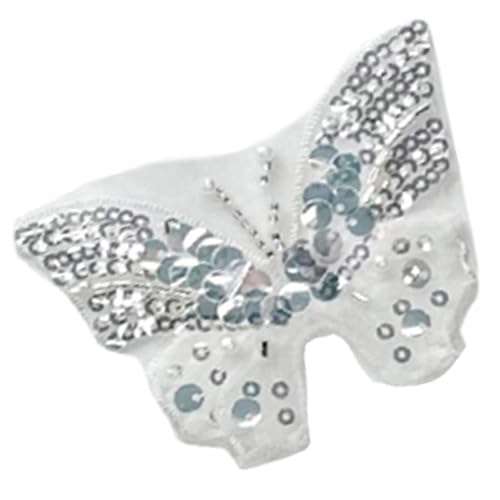 AOYUDJ Auffälliger Pailletten-Schmetterling für Kleidung, Hüte, Nähen, Flicken, Schal, Hochzeitskleid, Dekorationen, Zubehör AOYUDJ Auffälliger Pailletten-Schmetterling für Kleidung, Hüte, Nähen, Flicken, Schal, Hochzeitskleid, Dekorationen, Zubehör von AOYUDJ