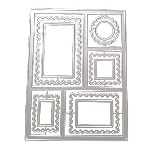 Metall-Stanzformen, verschiedene Formen, Spitzenbordüre, Karbonstahl, Stanzformen für Papierkarten, Scrapbooking Metall-Stanzformen, verschiedene Formen, Spitzenbordüre, Karbonstahl, Stanzformen für Papierkarten, Scrapbooking von AOYUDJ