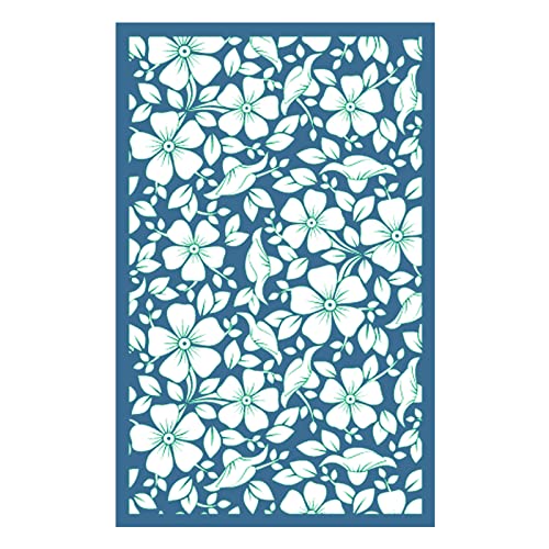 Siebdruck-Schablonen, wiederverwendbar, Siebdruck, Blume, Siebdruck, für Ohrringe, Ton, T-Shirts, Dekoration Siebdruck-Schablonen, wiederverwendbar, Siebdruck, Blume, Siebdruck, für Ohrringe, Ton, T-Shirts, Dekoration von AOYUDJ