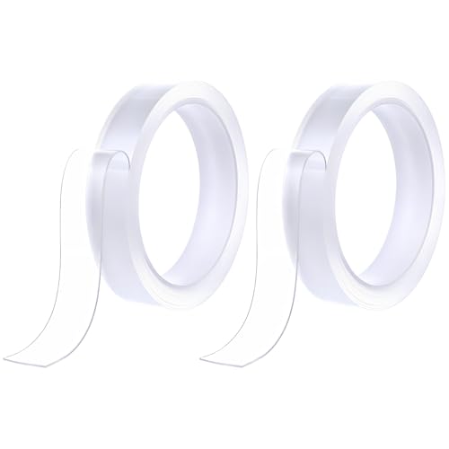 AOZUO 2 Stück Doppelseitiges Klebeband Extra Stark Nano, 6 m Doppelseitiges Klebeband Extra Stark Transparent Entfernbares Klebestreifen für Teppich, Foto Wand, Auto, Küche, Zuhause AOZUO 2 Stück Doppelseitiges Klebeband Extra Stark Nano, 6 m Doppelseitiges Klebeband Extra Stark Transparent Entfernbares Klebestreifen für Teppich, Foto Wand, Auto, Küche, Zuhause von AOZUO